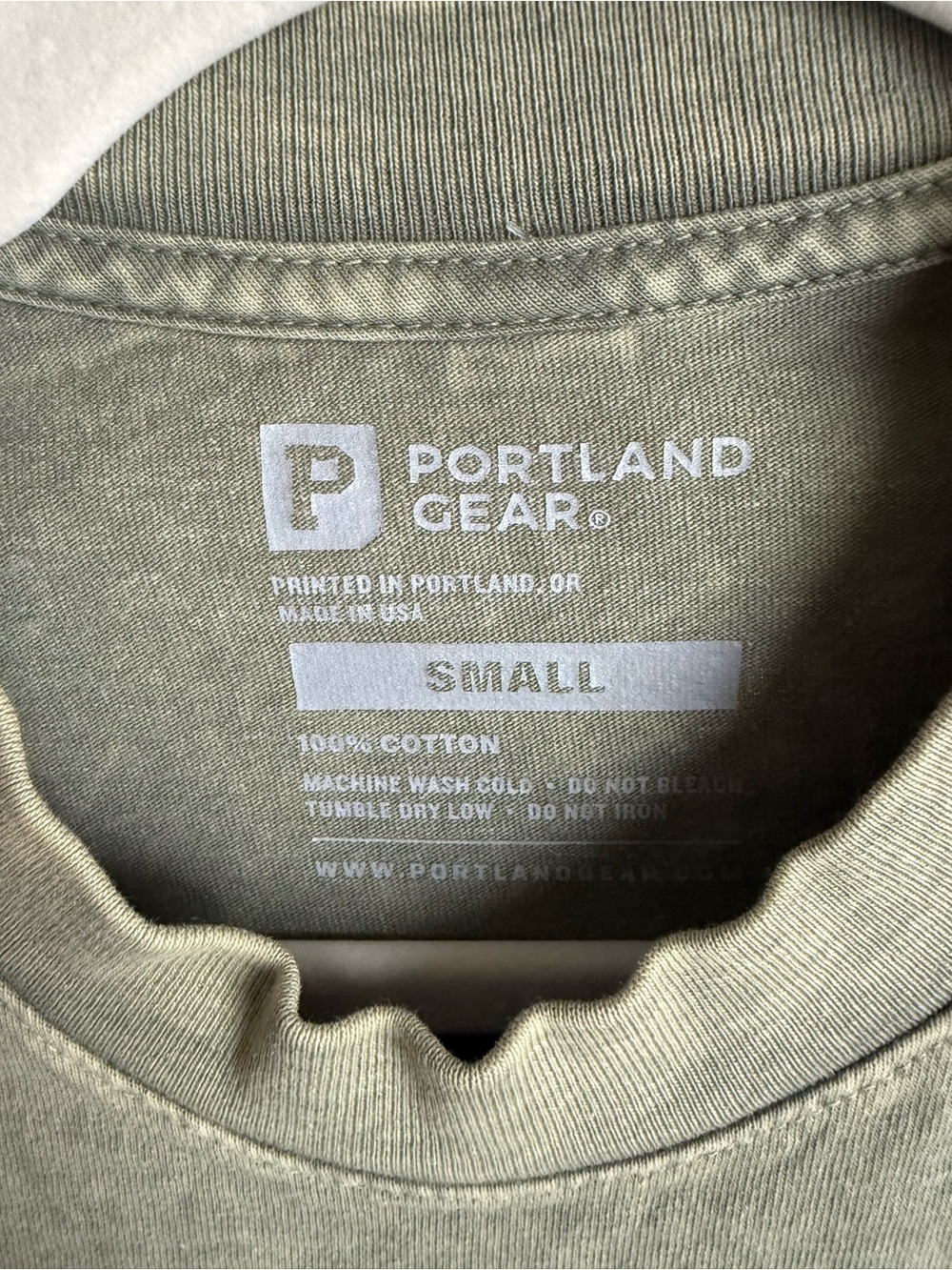 Olive 'Roses' Graphic Tee - Picture 3 of 3
